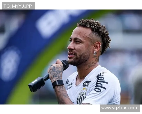 内马尔足球明星的魅力与球迷热情交织的精彩瞬间 内马尔足球明星的魅力与球迷热情交织的精彩瞬间